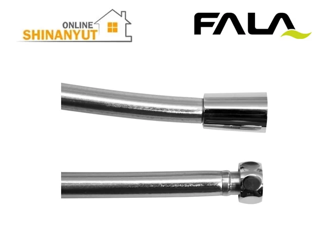 Ցնցուղի խողովակ սիլիկոնային մետալիկ 1.5մ  FALA 75654
