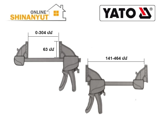 Ժիմոկ 300մմ  YATO YT-64313