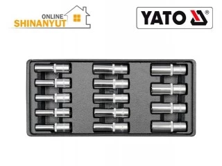 Գալովկայի հավաքածու14կտ (1/2-8ից-21մմ, L=76մմ)  YATO YT-5539