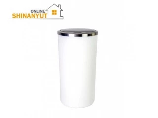 Աղբաման PRIMA 35լ E-48-01 սպիտակ պտտվող կափարիչով