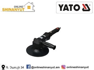 Հղկող մեքենա կլոր օդով 150մմ YATO YT-09755