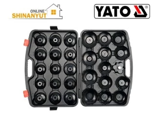 YATO YT-0596, յուղի ֆիլտրի բանալիների հավաքածու набор ключей для масляного фильтра oil filter wrench set, յուղի ֆիլտրի ադապտեր адаптер для масляного фильтра oil filter adapter, յուղի ֆիլտրի հեռացման գործիք инструмент для снятия масляного фильтра oil filter remover tool, ավտոմոբիլային գործիքներ автомобильные инструменты automotive tools, набор инструментов из предметов 30 կտորանոց գործիքների հավաքածու piece tool set, արհեստանոցային գործիքներ инструменты для мастерской workshop tools