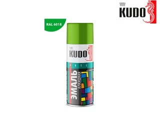 Փչովի էմալ ալկիդային կանաչ KUDO KU-10088