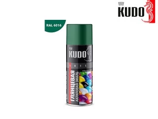 Փչովի էմալ ակրիլային մուգ կանաչ փայլուն KUDO KU-A6016