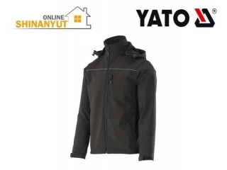 Բանվորական բաճկոն սև M ( SOFTSHELL) YATO YT-79551