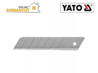 Պաստառի դանակի շեղբեր 25մմ (10հատ) YATO YT-75262
