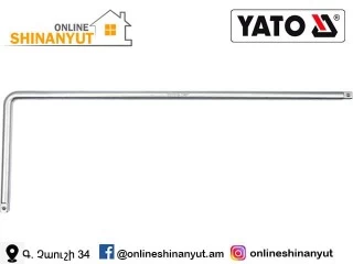 Գալովկի երկարացման պոչ՝ թեք 1/2-600*200մմ․, YATO YT-12445