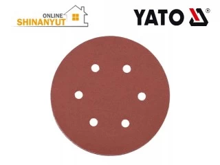 Հղկաթուղթ կլոր 6 անցք 150մմ Р60 Yato YT-834582