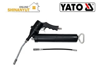 YATO YT-07057, պնևմատիկ յուղող ատրճանակ  пневматический смазочный пистолет  pneumatic grease gun, 400cc յուղող ատրճանակ  смазочный пистолет  grease gun, օդային յուղող ատրճանակ  пневматический смазочный пистолет  air grease gun, պրոֆեսիոնալ յուղող ատրճանակ  профессиональный смазочный пистолет  professional grease gun, յուղող գործիք  инструмент для смазки  lubrication tool, արդյունաբերական յուղող ատրճանակ  промышленный смазочный пистолет  industrial grease gun, ավտոմեքենաների սպասարկման գործիք инструмент для обслуживания автомобилей automotive maintenance tool