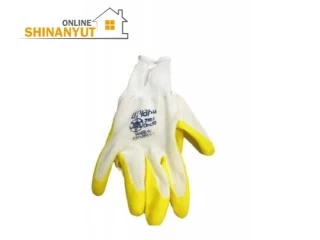 Լատեքսային ձեռնոց դեղին-սպիտակ 6080-35