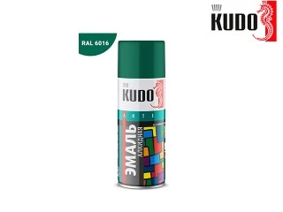 Փչովի էմալ ալկիդային մուգ կանաչ KUDO KU-1007