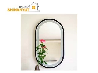 լեդ հայելի սենսորային 90x50 sensor led mirror bathroom сенсорное зеркало с лед подсветкой illuminated mirror bathroom led mirror հայելի լուսավորությամբ modern mirror