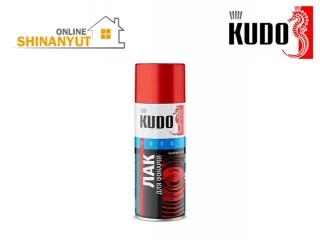 Փչովի լաք ֆառերի գունավորման կարմիր KUDO KU-9022