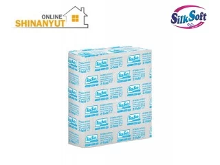 Թղթյա սրբիչ Z ծալվածքի Silk Soft երկշերտ 200 հատ