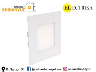 LED լուսատու` 6վտ, կլոր, ELEKTRIKA SLIM13724