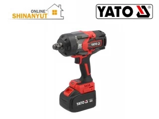 Մանեկադարձ հարվածային մարտկոցով, 18վ 2400Նմ-6,0Ահ YATO անածուխ 3/4 YT-828073