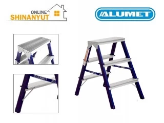 Աստիճան ալյումինե+երկաթե աթոռ 0.60մ ALUMET MD8203