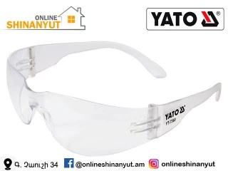 Ակնոց պաշտպանիչ թափանցիկ YATO YT-7360