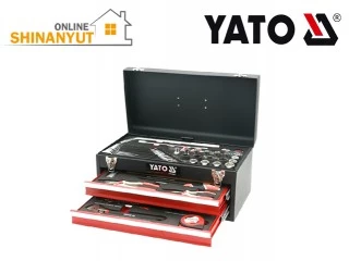 Գործիքի հավաքածու արկղով պացվող դարակներով 53կտ. YATO YT-38952