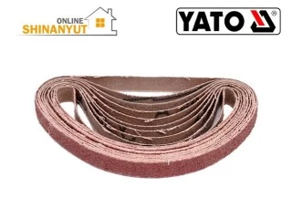 YATO YT-09745, հղկող ժապավեն  шлифовальная лента  sanding belt, 10x330, P100, ալյումինի օքսիդային հղկող ժապավեն  шлифовальная лента из оксида алюминия  aluminum oxide sanding belt, անվերջ հղկող ժապավեն  бесконечная шлифовальная лента  endless sanding belt, գոտիավոր հղկող ժապավեն  лента для ленточной шлифовальной машины  belt sander belt, մետաղի հղկող ժապավեն  шлифовальная лента для металла  metal sanding belt, փայտի հղկող ժապավեն  шлифовальная лента для дерева  wood sanding belt, YATO հղկող նյութեր  абразивы  abrasives, կտորե հիմքով հղկող ժապավեն шлифовальная лента на тканевой основе cloth backed sanding belt  , պնևմատիկ հղկող ժապավեն лента для пневматической шлифовальной машины pneumatic sander bel