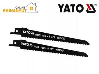 Փայտի մխոցային սղոցներ 150մմ YATO YT-33923