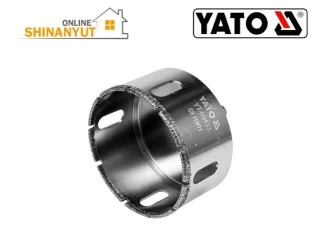 YATO YT-60433, 68 մմ ադամանդե հորատման գլխիկ  алмазное сверло  diamond drill bit   , ադամանդե անցքերի սղոց  алмазная корончатая пила  diamond hole saw   , ճենապակյա հորատման գլխիկ  сверло для фарфора  porcelain drill bit   , կերամիկական հորատման գլխիկ  сверло для керамики ceramic drill bit  , սալիկի անցքերի սղոց  корончатая пила для плитки  tile hole saw   , էլեկտրոլիզացված ադամանդե հորատ  гальванически осажденное алмазное сверло  electroplated diamond drill   , YATO գործիքներ  инструменты  tools