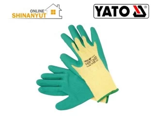 YATO YT-7471, աշխատանքային ձեռնոց рабочие перчатки  work gloves, լատեքսապատ ձեռնոց латексные перчатки latex coated gloves, պաշտպանիչ ձեռնոց защитные перчатки safety gloves, շինարարական ձեռնոց строительные перчатки construction gloves, մեխանիկական ձեռնոց перчатка механика industrial gloves, XL ձեռնոց перчатки gloves, YATO