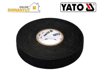 Կտորե մեկուսիչ ժապավեն սև 19մմ-15մ YATO YT-81500