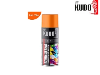 Փչովի էմալ ակրիլային գազարագույն փայլուն KUDO KU-A2004