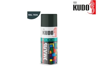 Փչովի էմալ ալկիդային մուգ մոխրագույն KUDO KU-10186