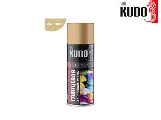 Փչովի էմալ ակրիլային բեժ փայլուն KUDO KU-A1001