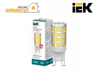 Լամպ IEK CORN G9 5w 4000K 220V 782