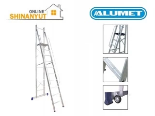 Աստիճան ալյումինե կողքերից բնակներով ALUMET APE1410