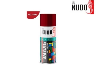 Փչովի էմալ ալկիդային մուգ կարմիր KUDO KU-10042