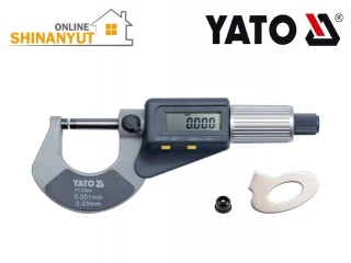 Միկրոմետր թվային 0-25մմ YATO YT-72305