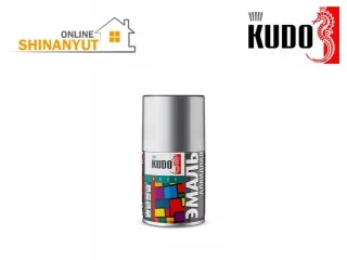 Փչովի էմալ ալկիդային սպիտակ փայլուն 0.14լ փոքր KUDO KU-1001.2