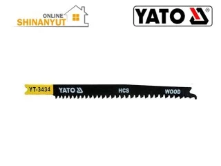 YATO YT-3434, փայտի համար նախատեսված ոլորահատ սղոցի շեղբ  пильный диск для лобзика по дереву  wood jigsaw blade , ոլորահատ սղոցի շեղբեր  пильные диски для лобзика  jigsaw blades , U-ձև շեղբ  образный хвостовик  shank blade , 65Mn շեղբ  blade  , փայտ կտրող շեղբ  диск для резки древесины  wood cutting blade , YATO գործիքներ  инструменты  tools , փայտամշակման շեղբ  диск для деревообработки  woodworking blade, HCS ոլորահատ սղոցի շեղբ пильный диск для лобзика jigsaw blade
