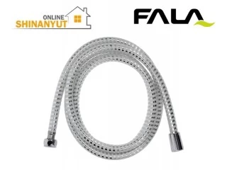 Ցնցուղի ճկախողովակ սպիտակ-խրոմ PVC 2մ FALA 75653