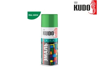 Փչովի էմալ ալկիդային բաց կանաչ KUDO KU-1006