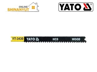 YATO YT-3430, փայտի համար նախատեսված ոլորահատ սղոցի շեղբ  пильный диск для лобзика по дереву  wood jigsaw blade   , U-աձև ոլորահատ սղոց  образный хвостовик  shank blade   , HCS 65Mn, փայտի համար նախատեսված ոլորահատ սղոցի շեղբ  пильный диск для лобзика по дереву  jigsaw blade for wood   , YATO շեղբ  диск  blade   , փայտամշակման շեղբ пильное полотно для деревообработки woodworking blade