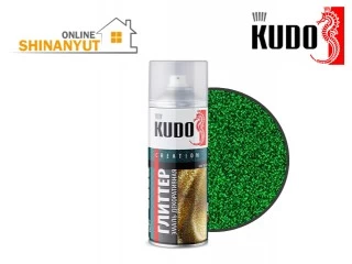 Փչովի էմալ դեկոր GLITTER KUDO KU-C203 կանաչ