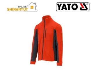 YATO YT-79203, բրդյա բաճկոն  флисовая куртка  fleece jacket   , աշխատանքային բրդյա  рабочая флисовая куртка  work fleece   , աշխատանքային բաճկոն  рабочая куртка  workwear jacket   , պոլիեսթերային բրդյա  полиэстеровый флис  polyester fleece   , տաք աշխատանքային բաճկոն  теплая рабочая куртка  warm work jacket   ,  YATO բրդյա  флис  fleece    , պրոֆեսիոնալ աշխատանքային հագուստ  профессиональная рабочая одежда  professional work clothing