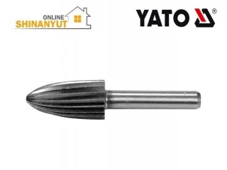 Ֆռեզի գլխիկ մետաղի գլանաձև-սուր 13մմ YATO YT-61716