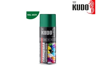 Փչովի էմալ ակրիլային կանաչ  փայլուն KUDO KU-A6029