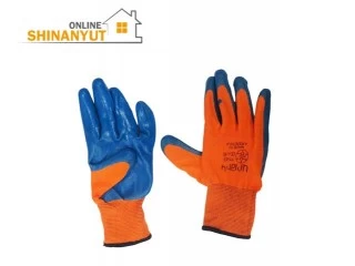 Ձեռնոց Արթիկ գազարագույն-կապույտ հաստ 3030-34