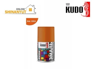 Փչովի էմալ ալկիդային գազարագույն 0.14լ փոքր KUDO KU-1019.2