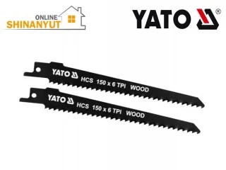 Փայտի մխոցային սղոցներ  150մմ YATO YT-33922