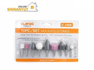 Բոռի գլխադիր հավաքածու E-1008 3մմ-6մմ 10կտ Z28-259