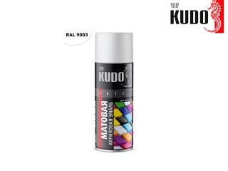 Փչովի էմալ ակրիլային սպիտակ մատվի KUDO KU-A9003M