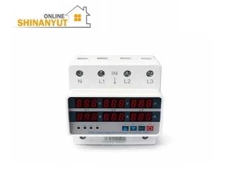 Լարման և հոսանքի եռաֆազ պաշտպանիչ սարք 220V / AC1-80A